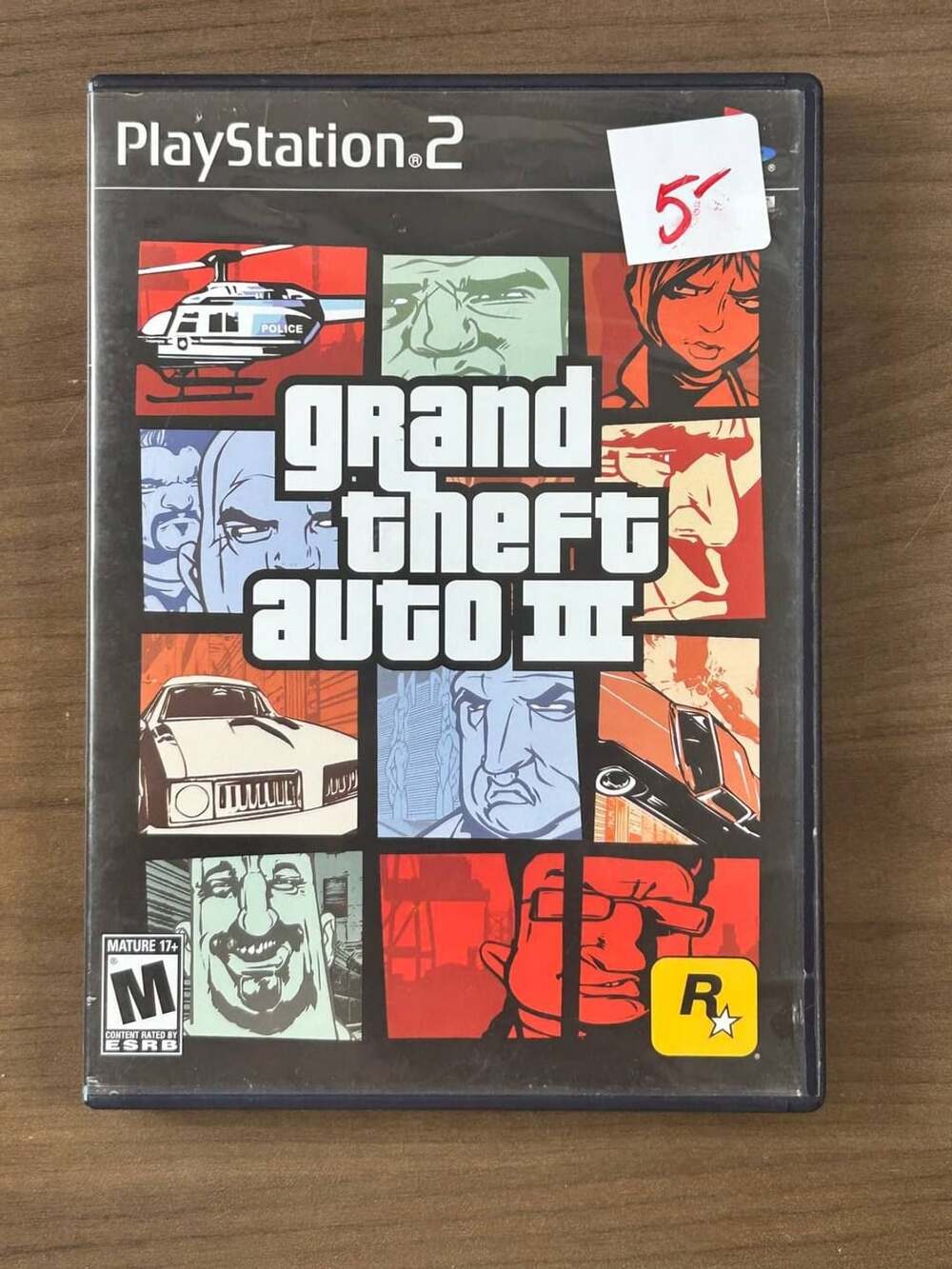 Grand Theft Auto III GTA 3 PS2 2001 CIB Complete Manual Rockstar Games